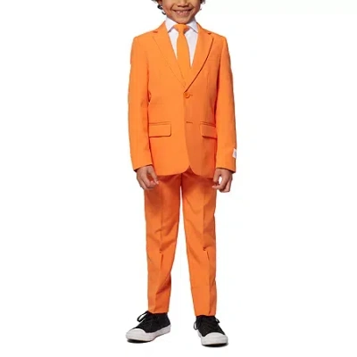 Opposuits Little Boys 3-pc. Suit Set In Orange