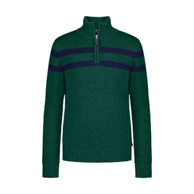 Izod Little & Big Kid Boys High Neck Long Sleeve Pullover Sweater In Green