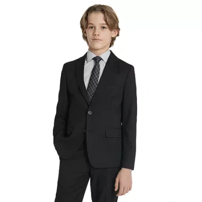 Collection By Michael Strahan Big Kid Boys Regular Fit Suit Jacket In Blue
