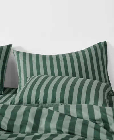 Truly Soft Weston Stripe 2-pc. Duvet Set, Twin/twin Xl In Green