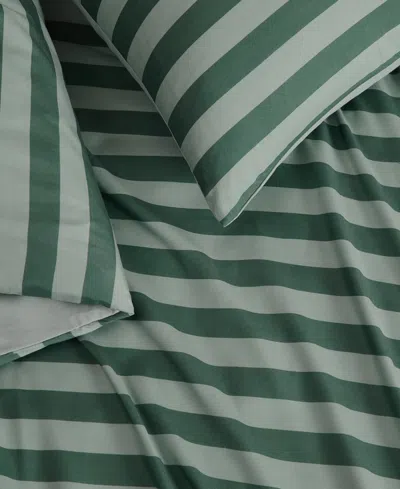 Truly Soft Weston Stripe 3-pc. Duvet Set, King In Green