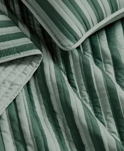 Truly Soft Weston Stripe 2-pc. Quilt Set, Twin/twin Xl In Green