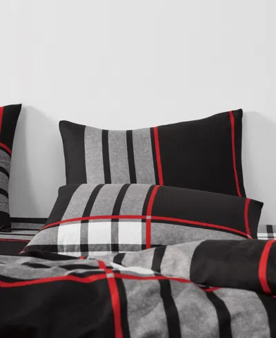 Truly Soft Danbury Plaid 3-pc. Comforter Set, Full/queen In Black