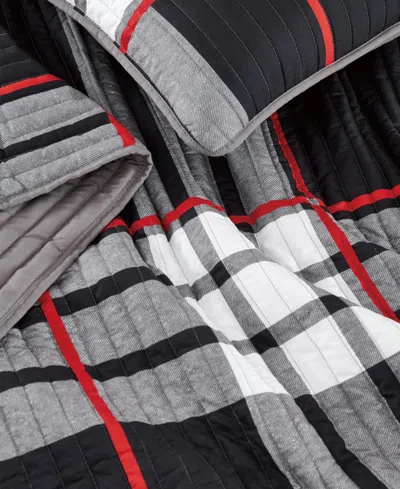 Truly Soft Danbury Plaid 2-pc. Quilt Set, Twin/twin Xl In Black