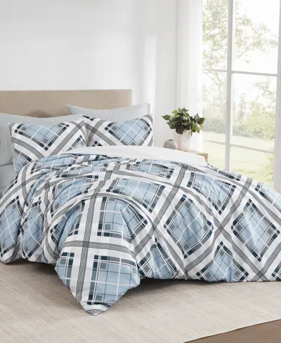 Truly Soft Lars Plaid 2-pc. Comforter Set, Twin/twin Xl In Blue