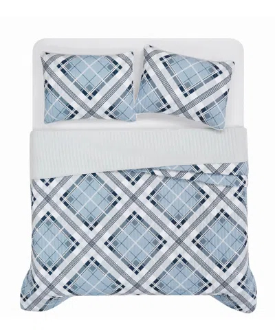 Truly Soft Lars Plaid 2-pc. Quilt Set, Twin/twin Xl In Blue