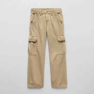 Thereabouts Little & Big Kid Boys Straight Cargo Pant In Sand