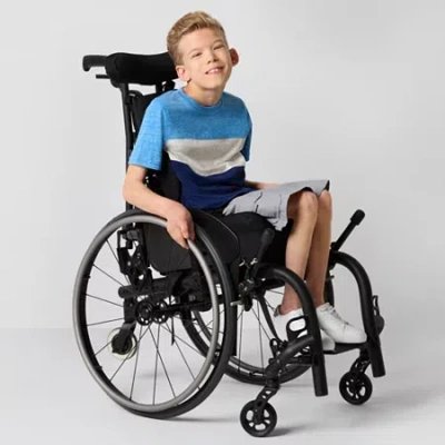 Thereabouts Pull-on Little & Big Kid Boys Adaptive Adjustable Waist Adjustable Features Easy-on + Easy-off Cargo In Gray