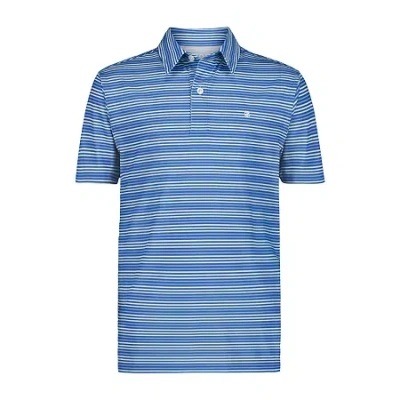 Izod Little & Big Kid Boys Short Sleeve Regular Fit Polo Shirt In Blue