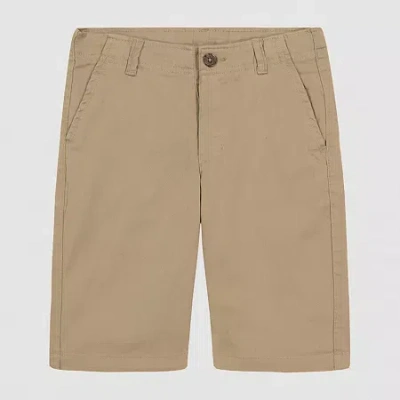 Izod Little & Big Kid Boys Adaptive Adjustable Waist Stretch Fabric Adjustable Features Easy-on + Easy-of In Nude