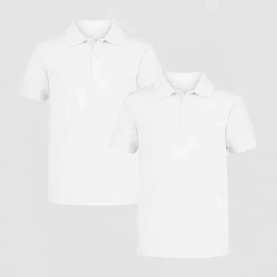 Izod Performance Little & Big Kid Boys Short Sleeve Regular Fit 2-pc. Polo Shirt In White