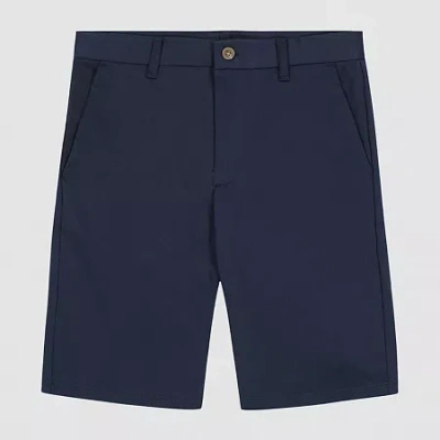 Izod Little & Big Kid Boys Stretch Fabric Chino Short In Blue