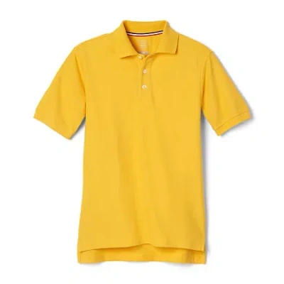 French Toast Toddler Boys Short Sleeve Boxy Fit Polo Shirt In Yellow