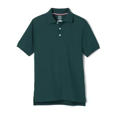 French Toast Toddler Boys Short Sleeve Boxy Fit Polo Shirt In Green