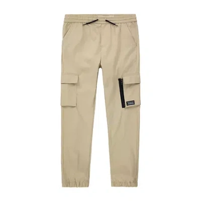 Levi 's Big Kid Boys Adjustable Waist Drawstring Waist Cuffed Cargo Pant In Sand