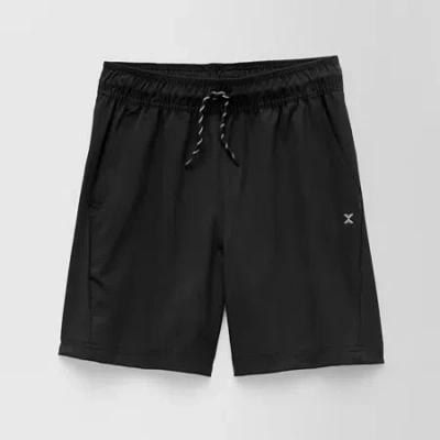 Xersion Little & Big Kid Boys Moisture Wicking Pull-on Short In Black