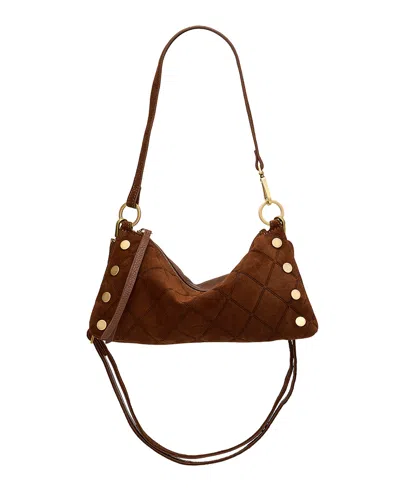 Hammitt Women's Kyle Small Pebbled Leather Crossbody Bag In Brown