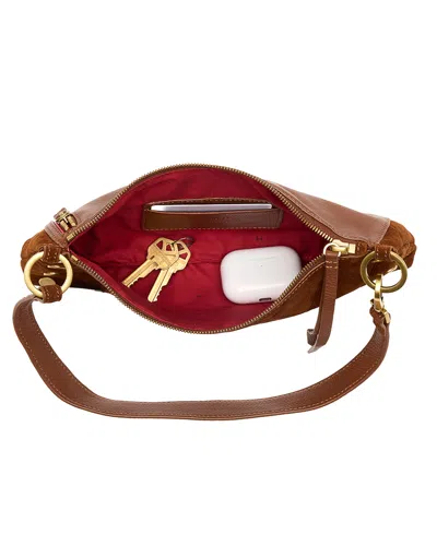 Hammitt Women's Kyle Small Pebbled Leather Crossbody Bag In Brown