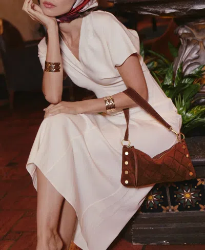 Hammitt Women's Kyle Small Pebbled Leather Crossbody Bag In Brown