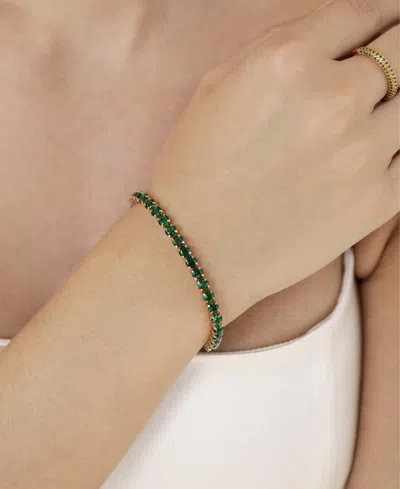 Ettika Gold Plated Giselle Sparkle Crystal Bracelet