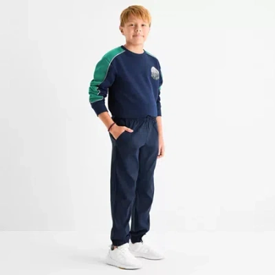Xersion Little & Big Kid Boys Straight Regular Fit Pull-on Pant In Blue