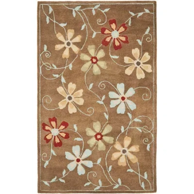 Safavieh Oralee Hand Hooked Area Rug In Brown