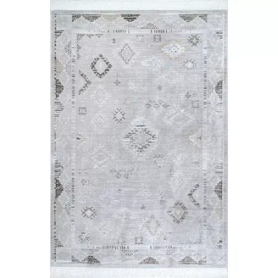 Nuloom Vintage Tribal Maida Fringe Area Rug In Multi