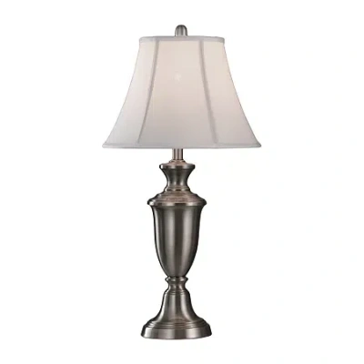 Stylecraft 15" W Steels - Set Of 2 Metal Table Lamp In Multi