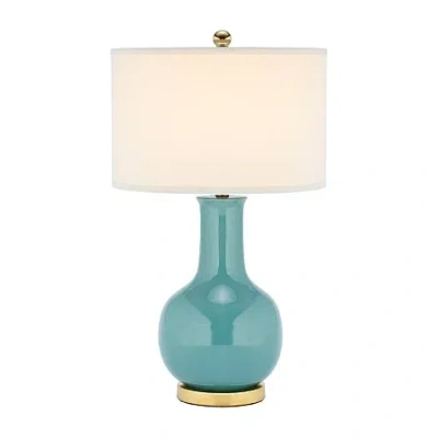 Safavieh Paris Ceramic Table Lamp In Blue