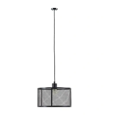 Ink+ivy Jaxson Metal Pendant Light In Black