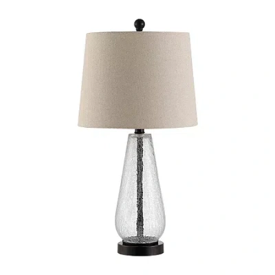 Safavieh 25.5" Naila Glass Table Lamp In White