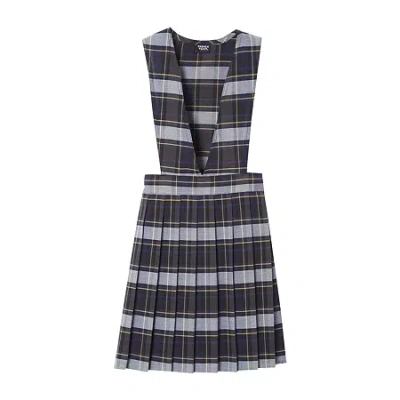 French Toast Big Kid Girls Sleeveless Jumper In Blue