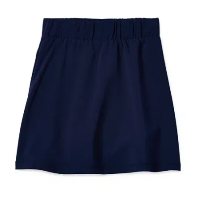 Thereabouts Skort Little & Big Kid Girls Stretch Fabric Midi Scooter Skirt In Blue