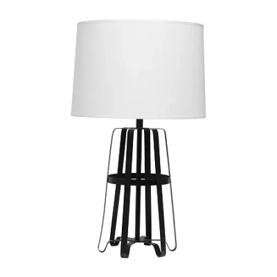 All The Rages Lalia Home Oil Rubbed Bronze Stockholm Iron Table Lamp In Brown