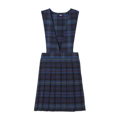 French Toast Big Kid Girls Plus Sleeveless Jumper In Blue