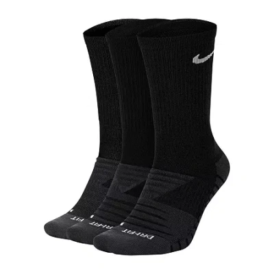 Nike Everyday Max Cushioned Unisex Adult 3 Pair Crew Socks In Animal Print