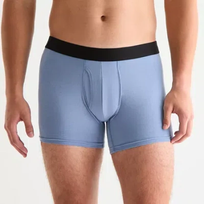 Arizona Mens 3 Pack Boxer Briefs 379140 In Blue