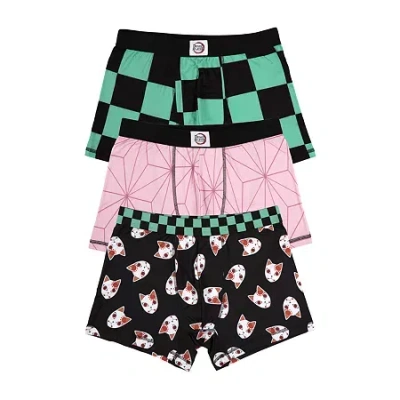 Bioworld Mens 3-pc. Boxer Briefs Zbm5420dmspp05 In Multi