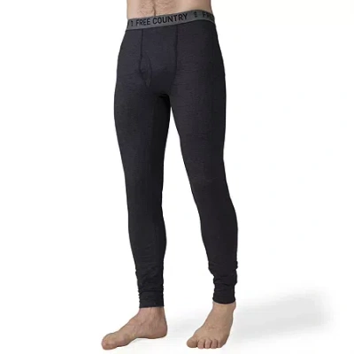 Free Country Mens Cloud Knit Jogger Thermal Pants In Black