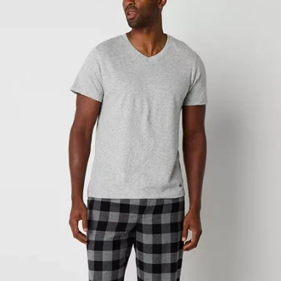 Dockers Premium Cotton Mens 4 Pack Short Sleeve V Neck T-shirt In Multi