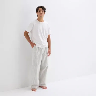 Arizona Mens Flannel Pajama Pants In Gray