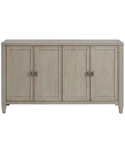 Macy's Furniture 38" Wood Sirena Server In Sand