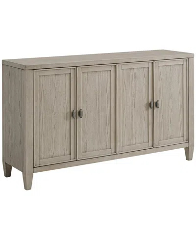 Macy's Furniture 38" Wood Sirena Server In Sand