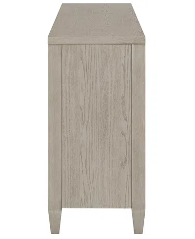 Macy's Furniture 38" Wood Sirena Server In Sand