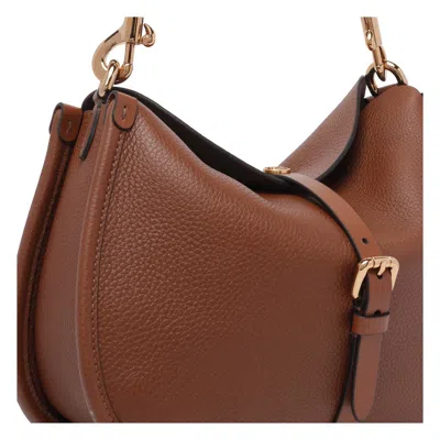 Etro Women Medium Pony Shoulder Bag In Brown