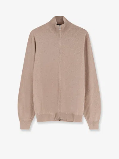 Filippo De Laurentis Superfine Merino Wool And Cashmere Cardigan In Multi