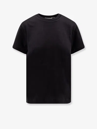 Vince Cotton T-shirt In Black