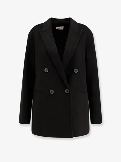 The Dynamis Studio Edinburgh Wool Blazer In Black
