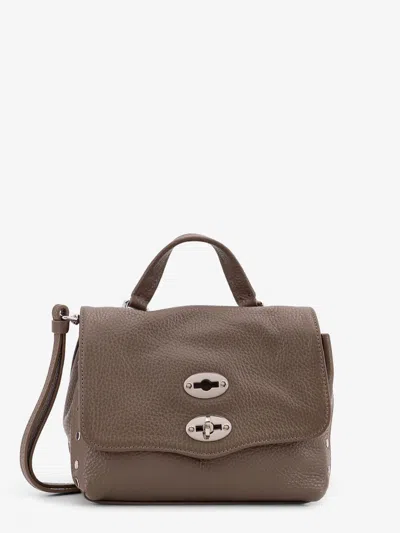 Zanellato Postina® Baby Leather Crossbody Bag In Brown