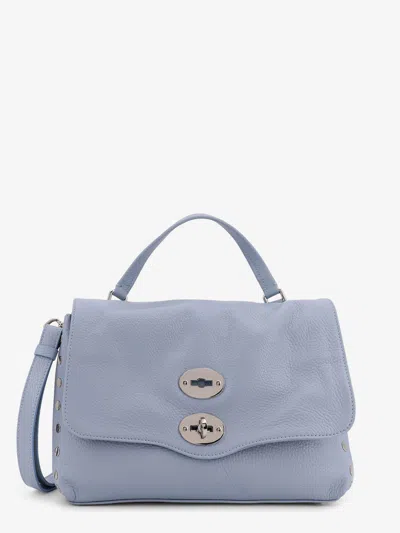 Zanellato Postina® Daily S Leather Crossbody Bag In Blue